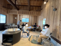 フィールドワークにて