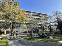 開放感のあるキャンパス