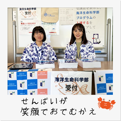 とても親切な先輩たち