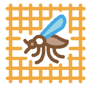 マラリア撲滅に貢献する蚊帳